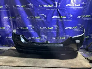 Бампер Rear (задний) (черный) с юбкой
