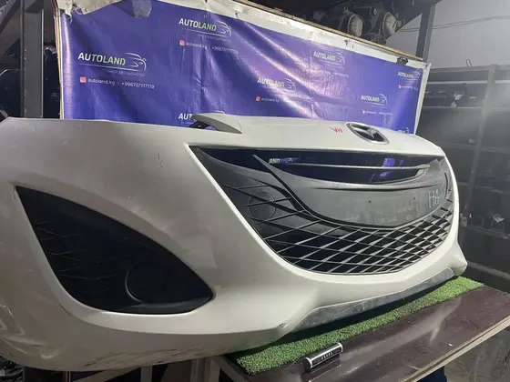 Бампер Front (передний) (белый) — фото 2