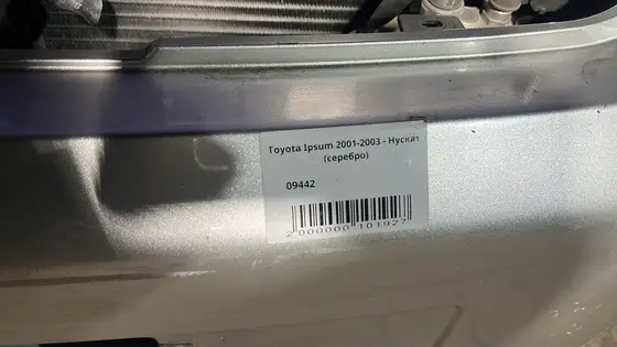 Нускат / Морда / Ноускат (серебро) (АКПП) (круглый) — фото 5